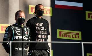 As FIA launches review of guidelines, Lewis Hamilton vows to keep protesting