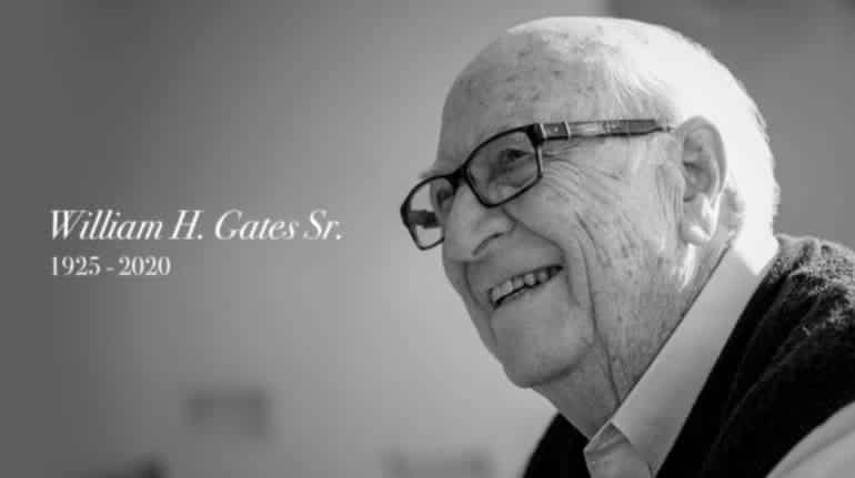 Bill Gates Sr, father of Microsoft's co-founder, dies at 94