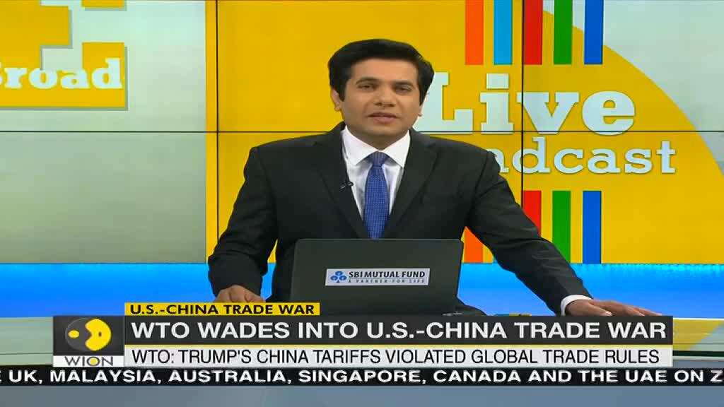 WTO says US tariffs on Chinese goods violated international trade rules