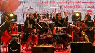 All-women band in Iran struggles to break through