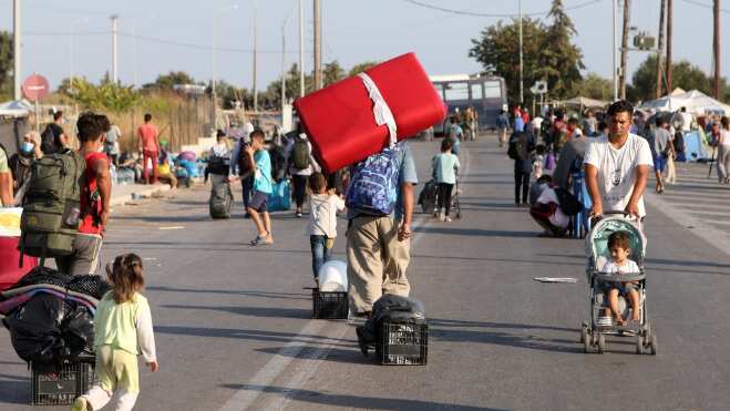 Your Story: Protests and counter protests over migrants in Lesbos