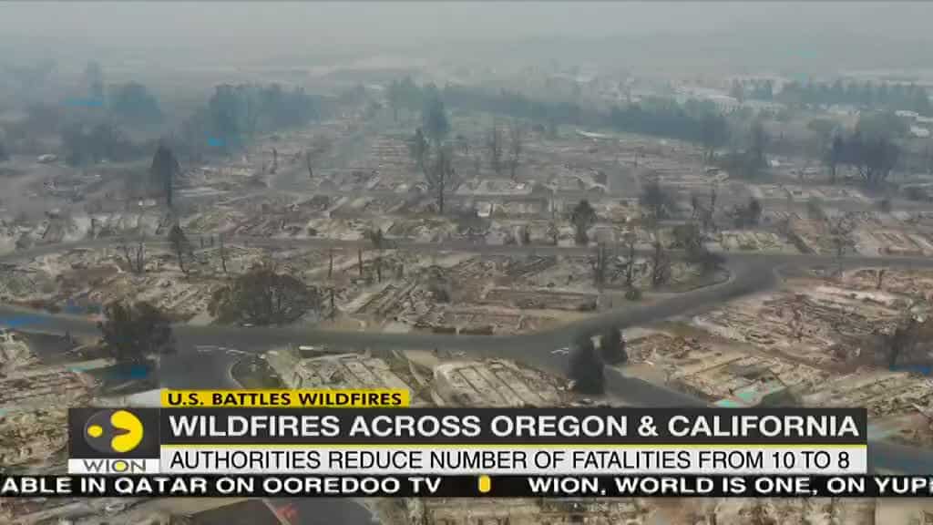 US Wildfires: Over 16,000 firefighters battle more than 2 dozen fires
