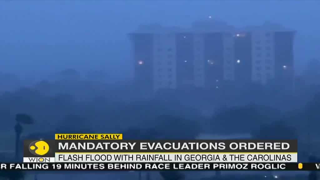 Hurricane Sally makes landfall as category 2 storm in Alabama
