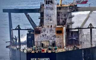 Sri Lanka court summons captain of oil tanker that caught fire