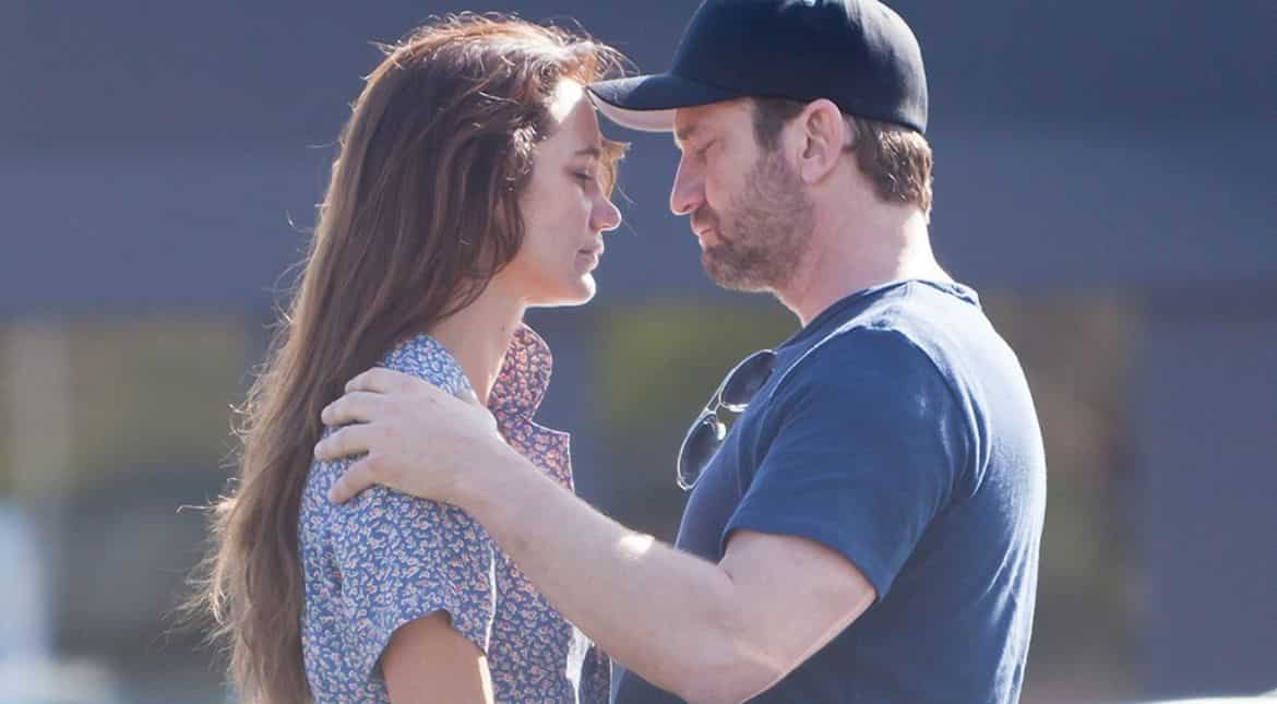 Gerard Butler and Morgan Brown
