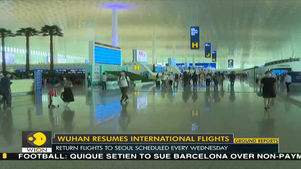 COVID-19 epicentre Wuhan re-opens for International flights