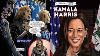 Kamala Harris stars in new comic book as birthday gift