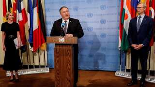 US says all UN sanctions on Iran restored. Other nations reject move