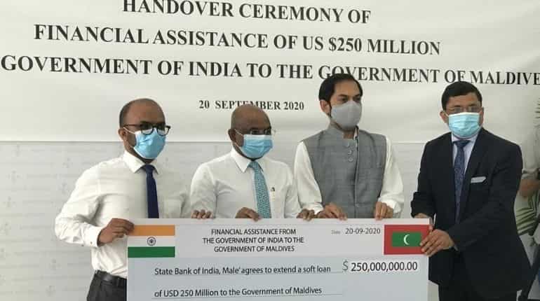 India extends $250 million loan to Maldives to deal with COVID economic impact 'without conditions' India extends $250 million loan to Maldives to deal with COVID economic impact 'without conditions'