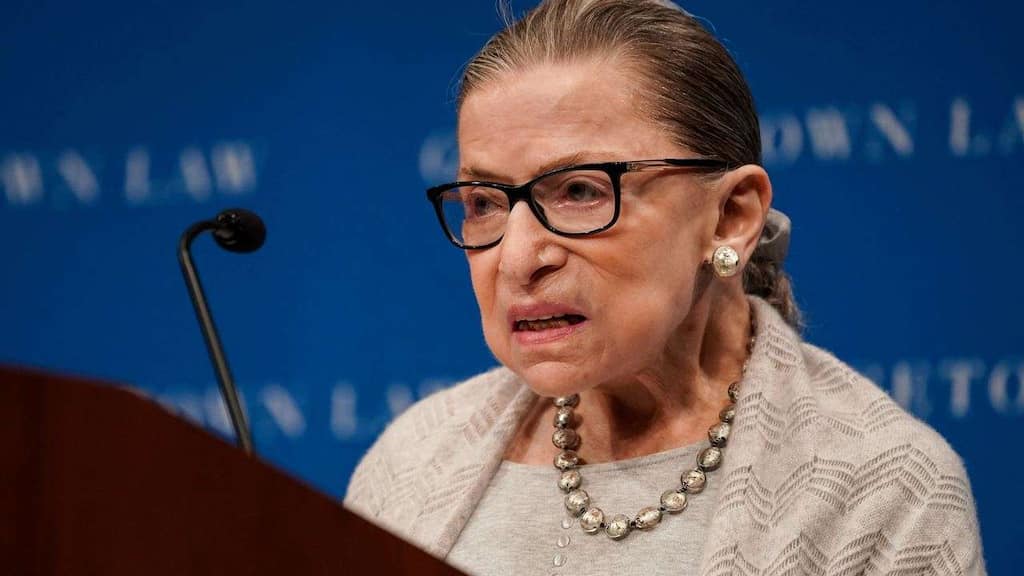 Ruth Bader Ginsburg's judicial legacy of striking dissent