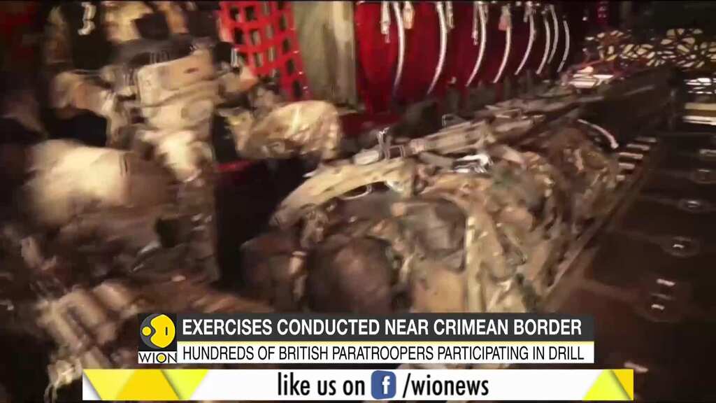 Video: UK and Ukraine hold joint military drill