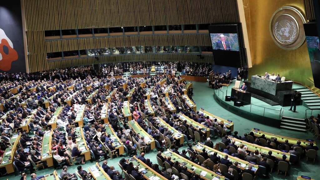 United Nations General Assembly's 75th session begins today