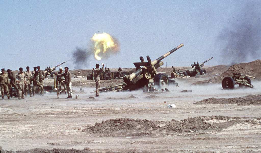 Iran-Iraq war that killed hundreds of thousands and divided the West Asia on sectarian lines