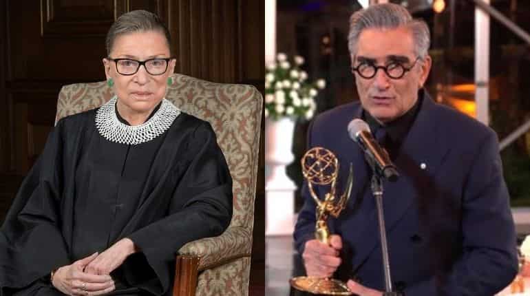 Politics at Emmys: From remembering Ruth Bader Ginsburg to 'Un Thank You' for Trump Politics at Emmys: From remembering Ruth Bader Ginsburg to 'Un Thank You' for Trump