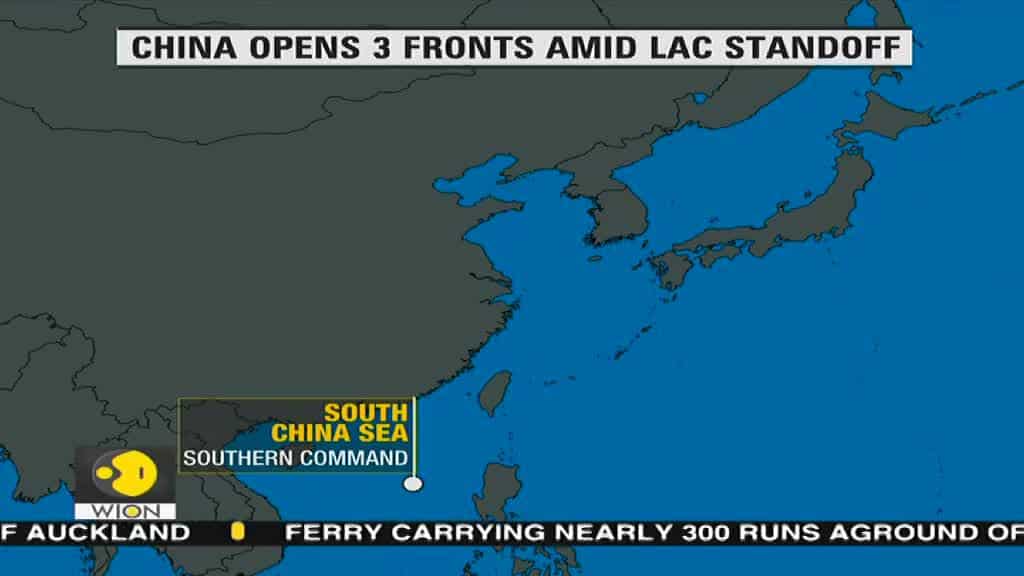 PLA hold military drills in South Asia Sea amid tensions at LAC
