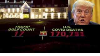 'Who the hell wants to play golf?' Trump's Turnberry resort counts COVID-19 deaths in US