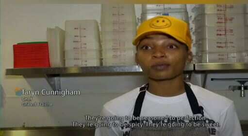Young women chef offering a different take on African-American food