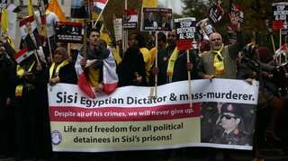 Protests against President Abdel Fattah al-Sisi's rule break out across Egypt