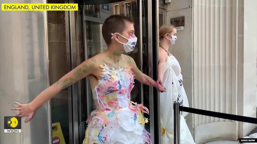 Climate activists target Vogue, GQ publisher