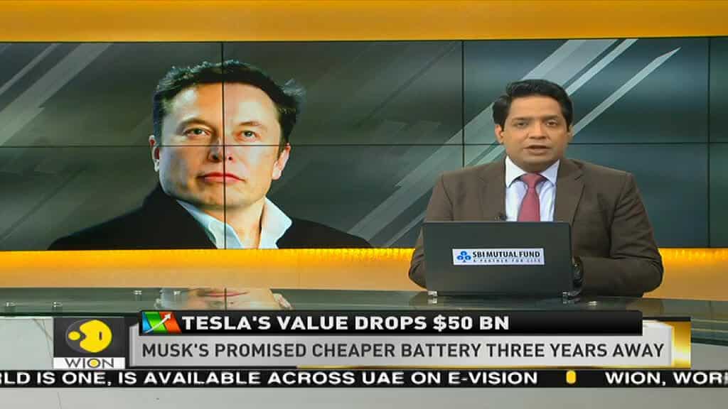 Tesla investors slashed $20 BN in just two hours: Total value drops $50 BN