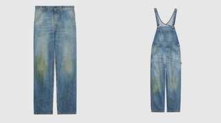 Netizens go no holds barred after Gucci unveils stained jeans worth $1,200