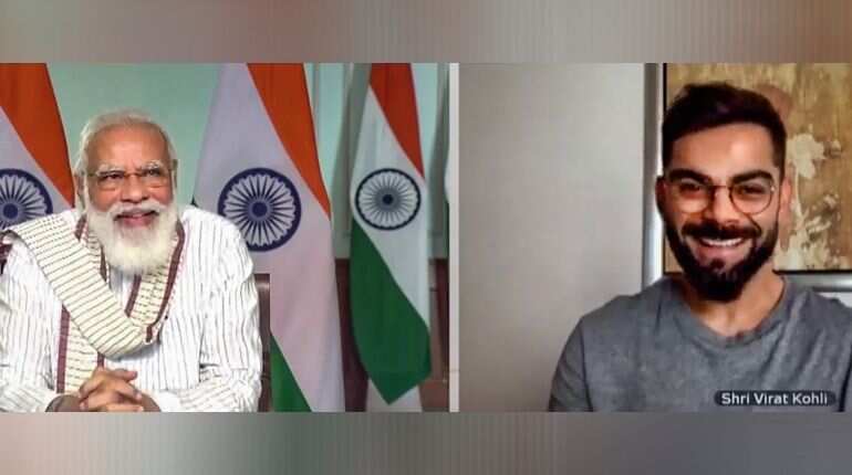 PM Modi asks Kohli about Yo-Yo test, praises J&K woman footballer Afshan Ashiq PM Modi asks Kohli about Yo-Yo test, praises J&K woman footballer Afshan Ashiq