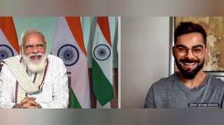 PM Modi asks Kohli about Yo-Yo test, praises J&K woman footballer Afshan Ashiq 