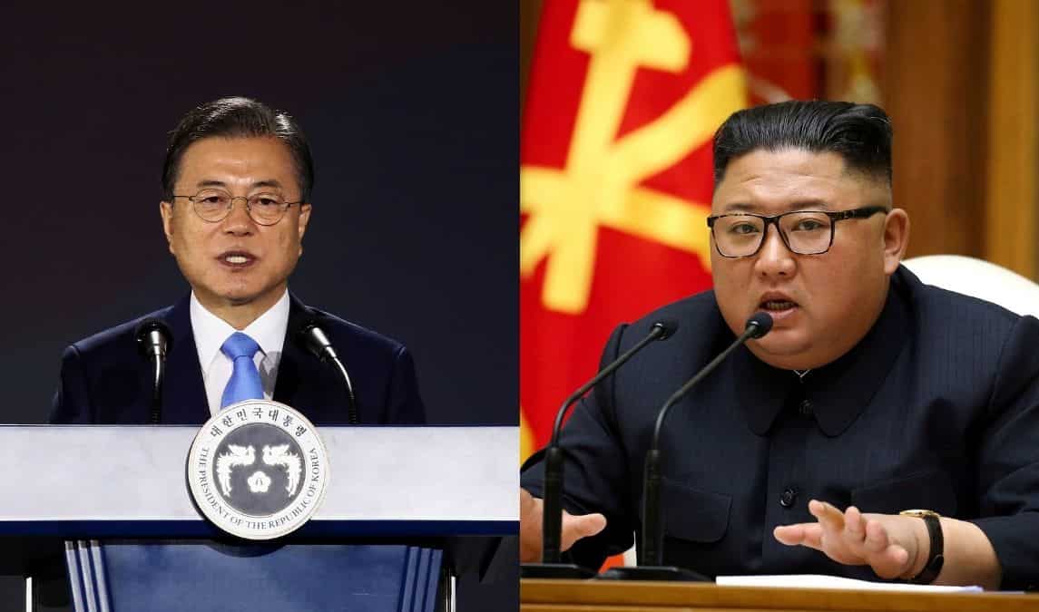 South Korean President Moon Jae-in calls for return of inter-Korean military hotlines