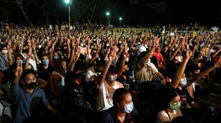 Almost like clockwork, talk of a military coup follows Thai protests Almost like clockwork, talk of a military coup follows Thai protests