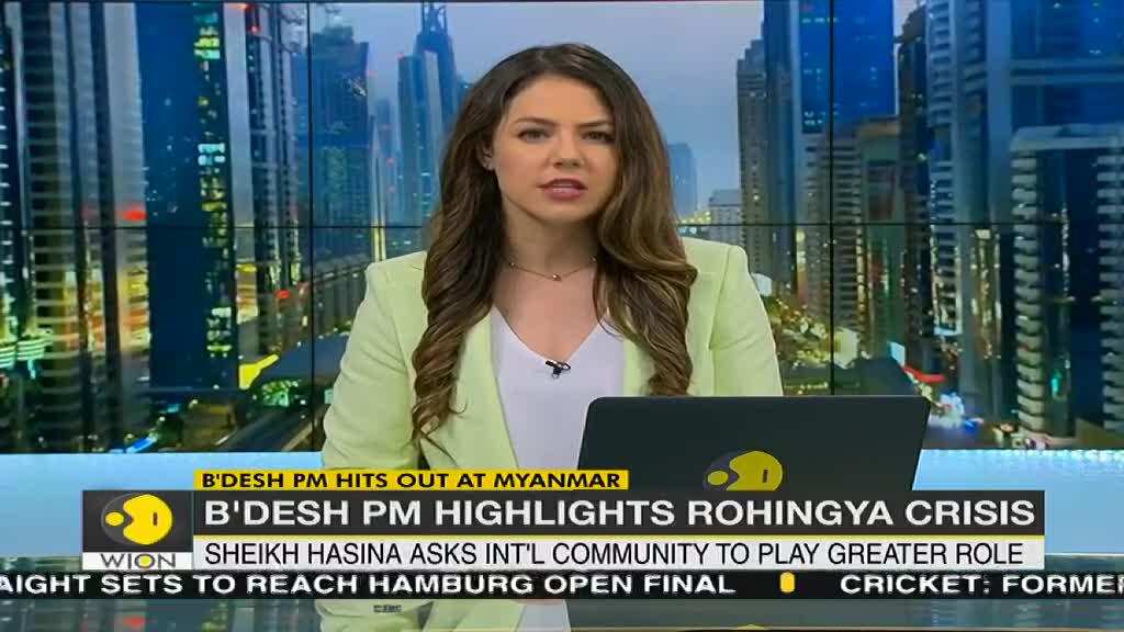 Bangladesh PM urges greater international action on Rohingya status