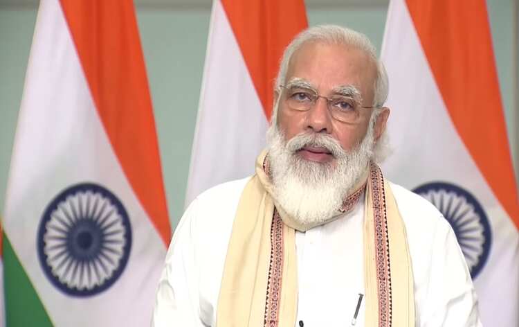 Indian PM Narendra Modi addressed the 69th edition of 'Mann Ki Baat'