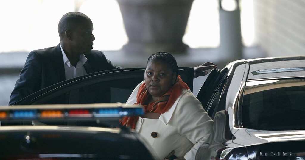 South Africa minister reprimanded for ANC trip on airforce jet