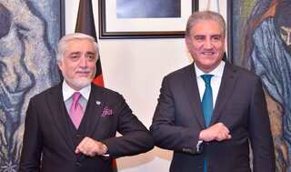 Afghan official Abdullah in Pakistan for talks on peace bid