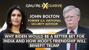 John Bolton: Close ties with Modi will help Trump | Gravitas