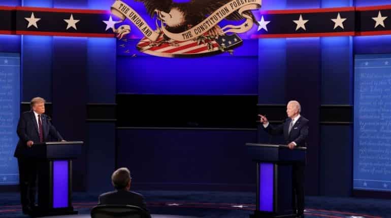 US election 2020: Biden calls Trump a 'clown' as candidates spar in first presidential debate US election 2020: Biden calls Trump a 'clown' as candidates spar in first presidential debate
