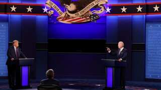 US election 2020: Biden calls Trump a 'clown' as candidates spar in first presidential debate