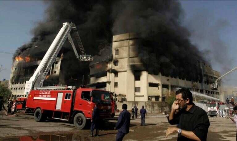 Pakistan court rules 2012 factory fire was arson, sentences 2 to death