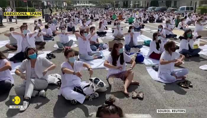 Medical resident interns (MIR) demand "decent working conditions" after COVID emergency