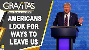Gravitas: Presidential Debate Impact? Americans want to move to 'Canda'