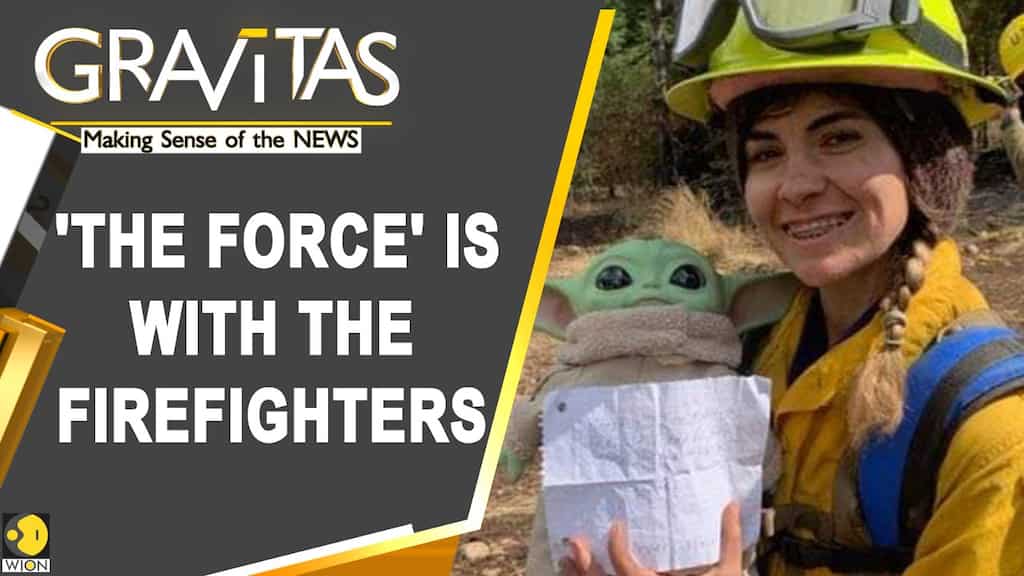 Gravitas: American firefighters get a boost, from Baby Yoda!
