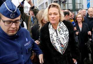 Former Belgian king's secret daughter wins the right to call herself a princess