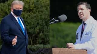Trump not in any support system, experiencing no breathing problem: Doctor