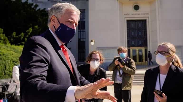 Donald Trump's chief of staff, Mark Meadows, tests positive for coronavirus: Reports Donald Trump's chief of staff, Mark Meadows, tests positive for coronavirus: Reports