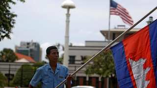 Cambodia confirms US-funded defence facility has been razed