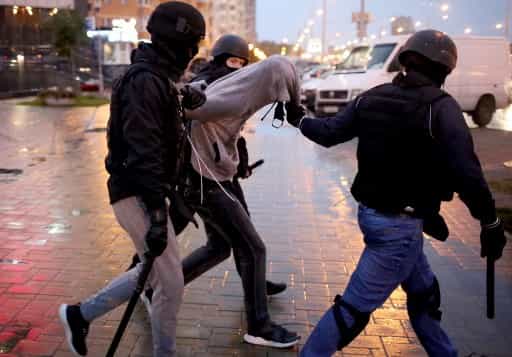 Belarus says opposition protests developing into terrorist threat Belarus says opposition protests developing into terrorist threat