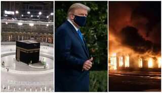 Top 10 world news: Trump talks of 'real test',  Mecca reopens, and more
