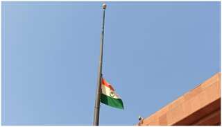 Indian flag flies at half-mast out of respect for departed Amir of Kuwait