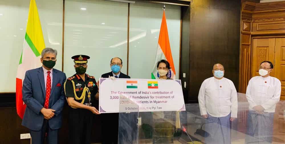 India gives 3,000 vials of Remdesivir to 'friendly' Myanmar to help fight COVID-19