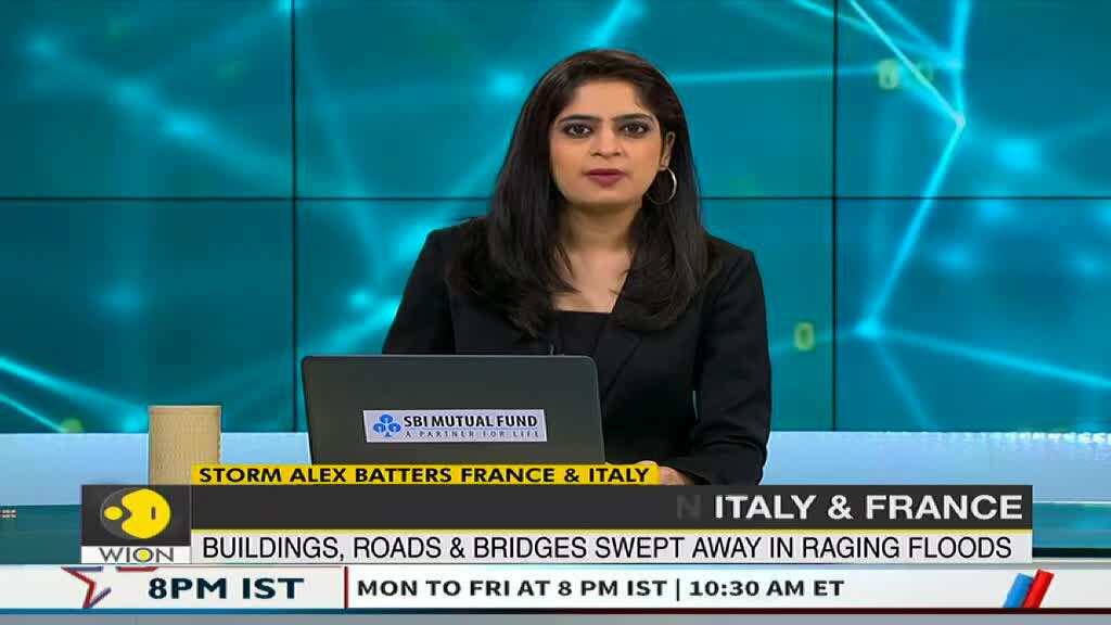 Floods, landslides, devastation of houses; Storm Alex batters France & Italy