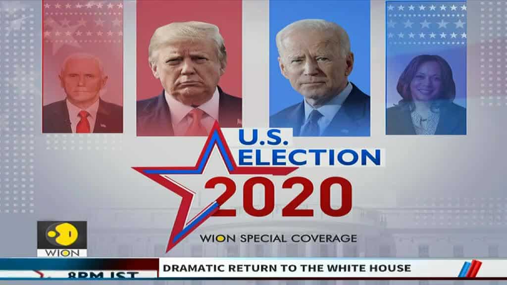 US Election 2020: 'Joe Biden appears to lead President Donald Trump in certain swing states'